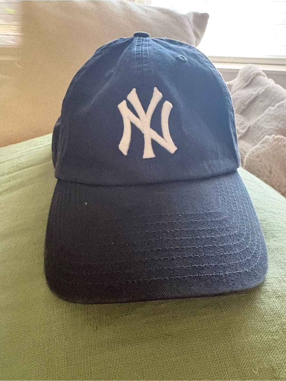 New York Yankees Navy Baseball Cap with White NY Logo